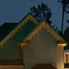 Kaemingk LED Lichtervorhang Icicle Lights 175 Lichter 7,5 m Produktbild-Vorschau 6