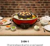 Szechuan Hot Pot 5 litres & plaque de grill Ø 22cm 1350W - Voir les images du produit 2