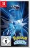 The cover art for the Nintendo Switch game Pokémon Strahlender Diamant, featuring the legendary Pokémon Dialga. Produktbild-Vorschau