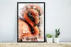 MuchoWow® MuchoWow® Gerahmtes Poster Porträt - Flamingo - Produktbild-Vorschau 4