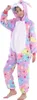 Pyjama Onesie Kigurumi Kostüm für Kinder Kaninchen 122 Produktbild-Vorschau 3
