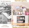 Badorganizer Schreibtisch Organizer 5 Fächer,Stiftehalter Produktbild-Vorschau 4