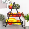 Cesto di frutta e verdura a tre piani in stile loft Anteprima dell’immagine prodotto 4