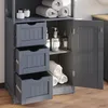 Midi skříňka Vicco Bianco Šedá 56 x 86.5 cm, Model 54450 Náhled obrázku produktu 4