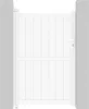 Gartentor aus Aluminium "Lola" - 101,2 x 155,9 cm - Weiß Produktbild-Vorschau 1