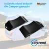 kit de protection des pneus cartrend en plastique noir Voir les images du produit 2