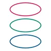 HERMA 5782 10x Schuletiketten neutral rot/grün/blau oval Produktbild-Vorschau 1
