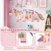 COSTWAY Montessori Busy Board, drewniana tablica motoryczna Podgląd zdjęcia produktu 4