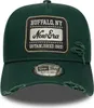 Cappello Trucker New Era A-Frame - PATCH WASH verde scuro Anteprima dell’immagine prodotto 2