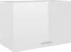 vidaXL Szafka ścienna biała wysoki połysk 60x31x40 cm płyta Podgląd zdjęcia produktu 9
