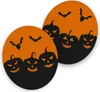 itenga 40x Bierdeckel rund Halloween Produktbild-Vorschau 1