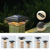 Forever 4 Stück Solar Pfostenleuchten, 8LED Solarleuchten Produktbild-Vorschau 9