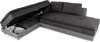 Ecksofa-Dauerschläfer Doppelbett Federkern Bettkasten Couch Produktbild-Vorschau 10