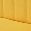 A close-up view of yellow fabric with vertical pleats. Náhľad obrázku produktu