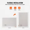 VEVOR 36"x24" weiße Korktafel mit Leinenoberfläche – Produktbild-Vorschau 4