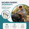 MONZANA 12x Spanngummi mit Haken 4 Längen 30-95cm Produktbild-Vorschau 3