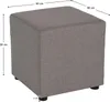 Kondela Hocker Regor - Graubeige Taupe (Twist 03) Produktbild-Vorschau 3