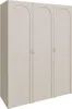 A three-door wardrobe with arched tops. Produktbild-Vorschau