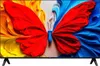 A television screen displaying a colorful butterfly image. Náhľad obrázku produktu