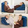 Klínový polštář Trojúhelníkový polštář na čtení s Náhled obrázku produktu 8