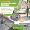 KESSER® Sonnenschirmständer 4-teilig Schirmgewicht Produktbild-Vorschau 2