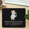 Mr. & Mrs. Panda Mouse Pad Restaurantfachfrau Leidenschaft Produktbild-Vorschau 2