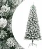 vidaXL Sztuczna choinka składana pokryta śniegiem 210 cm Podgląd zdjęcia produktu 8