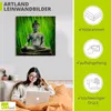 ARTland Leinwandbild Buddha Größe: 100x100 cm Produktbild-Vorschau 3
