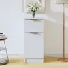 vidaXL Kredens biały 30x30x70 cm materiał drewnopochodny - Podgląd zdjęcia produktu 2