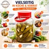 16L Einmachgläser Vorratsgläser Sturzgläser Vorratsdose Produktbild-Vorschau 4