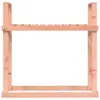 vidaXL Polička na palivové drevo 110x35x108,5 cm Douglaska Náhľad obrázku produktu 5