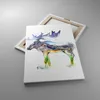 Bild auf Leinwand - Leinwandbild - Einteilig - Moose Berge Produktbild-Vorschau 2