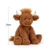 Kuh Kuscheltier 23 cm – Highland Cow Plüschtier, weich und Produktbild-Vorschau 4