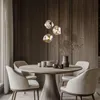 Pendelleuchte Metall Rauchglas G9 29 cm breit H: max. 90 cm Produktbild-Vorschau 6