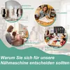 Nähmaschine – Kompakte Multifunktions-Nähmaschine für Produktbild-Vorschau 6