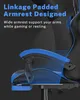 Bigzzia Gaming Stuhl mit Fußstütze - Gamer Stühle Produktbild-Vorschau 8