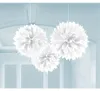 Rosone appeso decorazione soffitto 5 pezzi bianco 15cm - Anteprima dell’immagine prodotto 1
