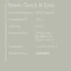 A product information card with text details about yarn. Produktbild-Vorschau