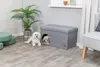 TRIXIE Höhle Kimy - hellgrau - 72 × 40 × 40 cm Produktbild-Vorschau 4