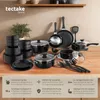 Sada kuchyňského vybavení tectake®, 24 kusů nádobí z Náhled obrázku produktu 2