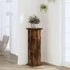vidaXL Pflanzenständer Räuchereiche 33x33x100 cm Produktbild-Vorschau 2