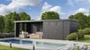 Telluria Metallgerätehaus Classico 3330 mit Lounge Anbau Produktbild-Vorschau 2