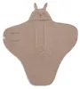 Einschlagdecke für Babyschale Bunny Cloudy Rib - Milky Produktbild-Vorschau 2