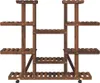 vidaXL Stojan na květiny s kolečky 110x25x115 cm z Náhled obrázku produktu 4
