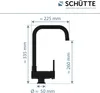 SCHÜTTE kuchyňská baterie WINDOW, kuchyňská baterie pro Náhled obrázku produktu 3