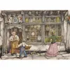 Puzzle Anton Pieck, Der Uhrenladen Produktbild-Vorschau 2