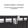 4X PV Halterung mit Haken 118cm Solarmodul Montage Balkon Produktbild-Vorschau 12