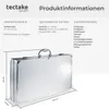 tectake® Grillbesteck mit Aluminiumkoffer aus Edelstahl Produktbild-Vorschau 5