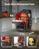 Zaino porta attrezzi VEVOR con ruote, portata 50 kg, 45 Anteprima dell’immagine prodotto 2