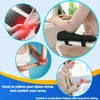 A collage of images showing the benefits of armrest cushions, with text overlays. Náhled obrázku produktu